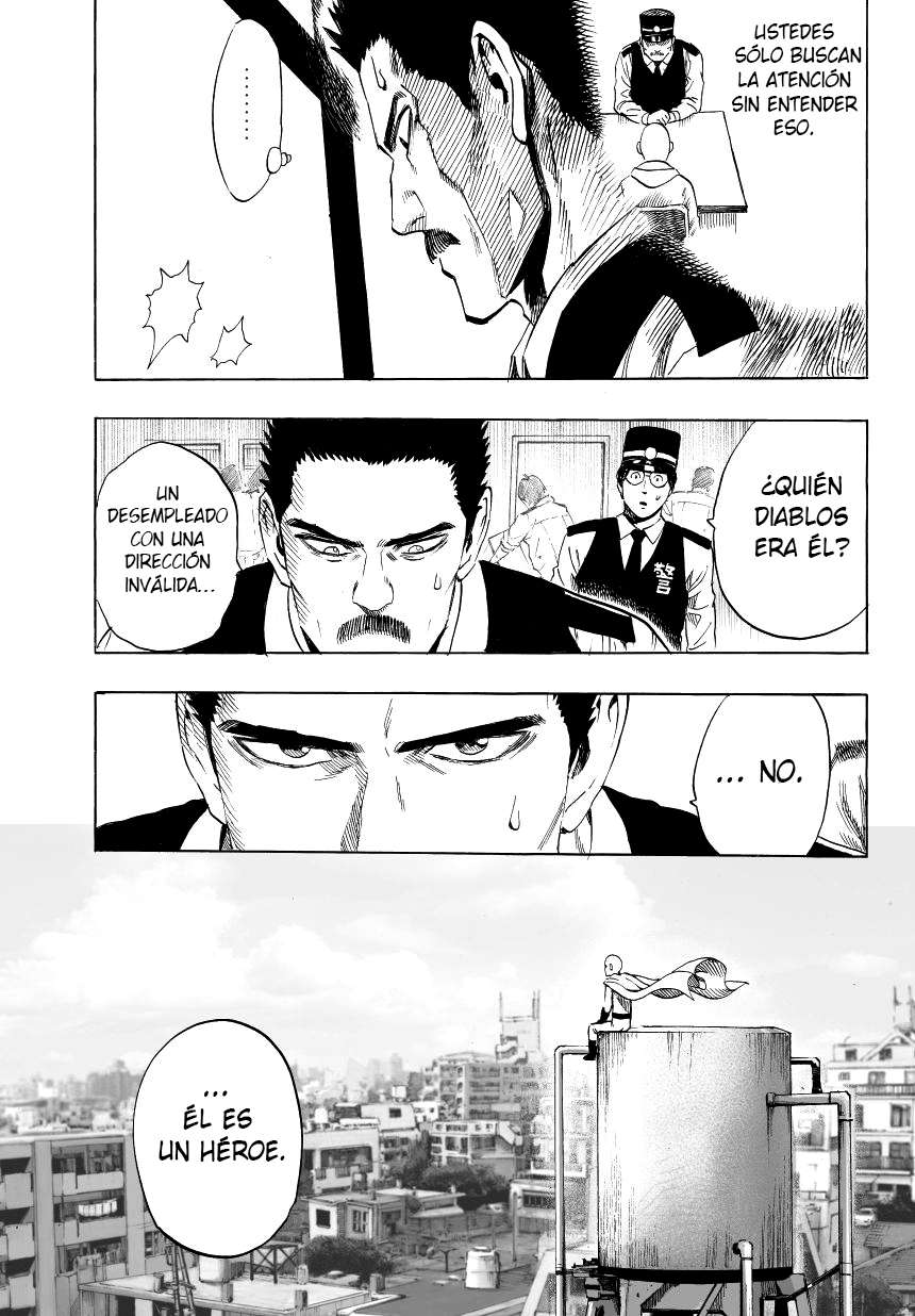 One Punch-Man Capitulo 42.05: Un paseo por la comisaria página 31