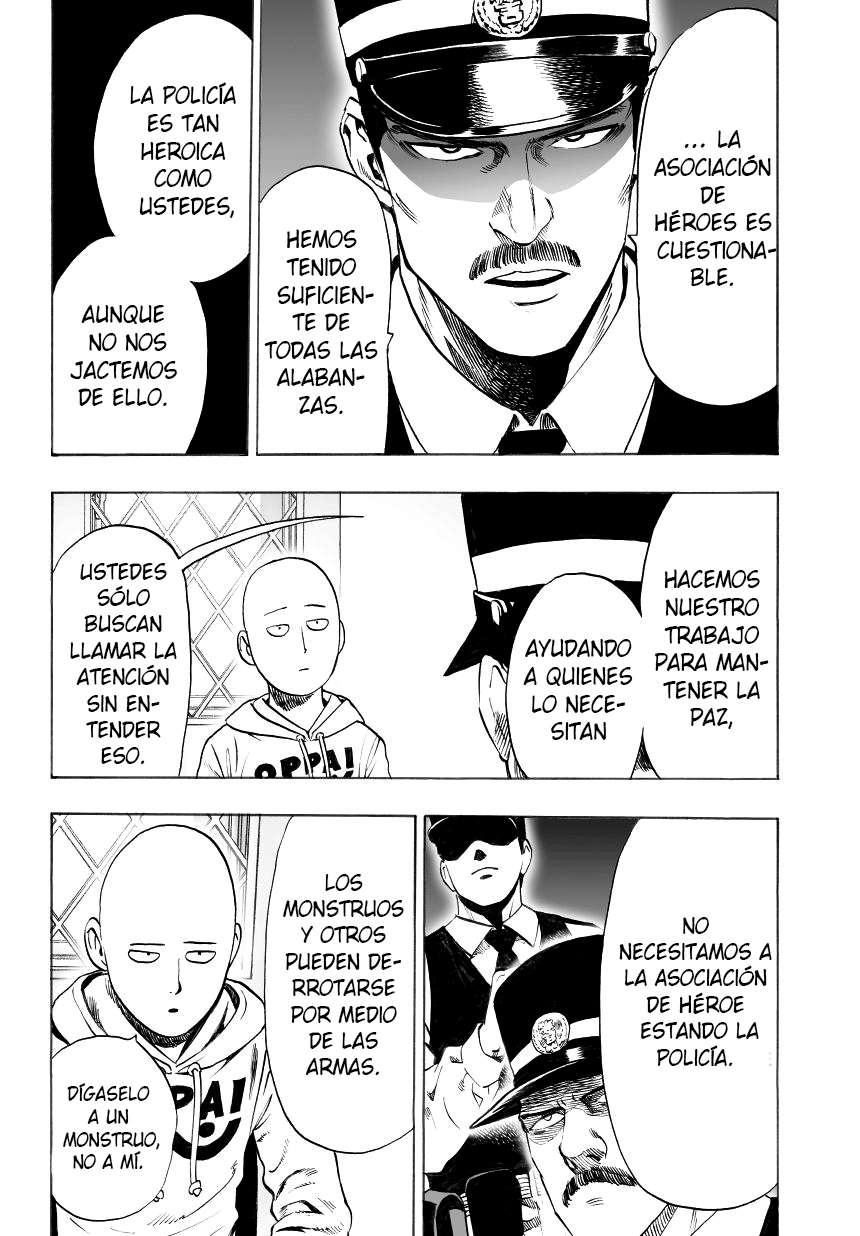 One Punch-Man Capitulo 42.05: Un paseo por la comisaria página 8