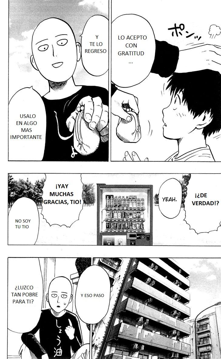 One Punch-Man Capitulo 48.2: Cosas que uno no puede Comprar página 24