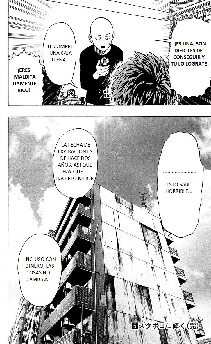 One Punch-Man Capitulo 48.2: Cosas que uno no puede Comprar página 26