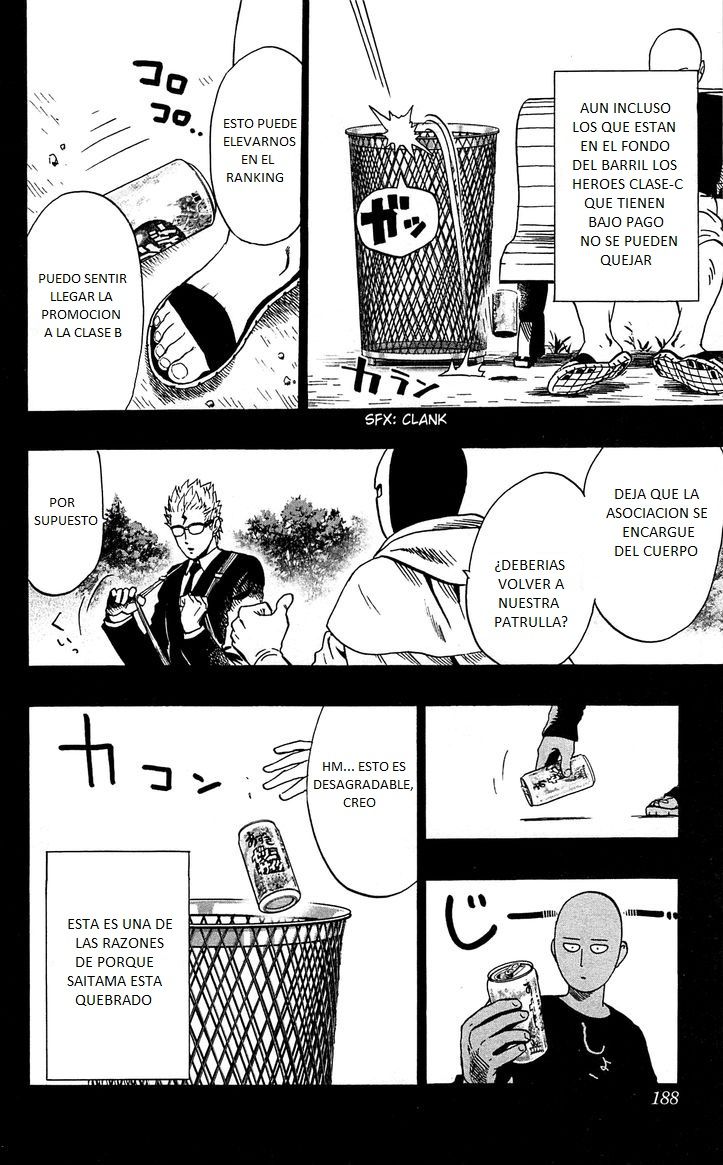 One Punch-Man Capitulo 48.2: Cosas que uno no puede Comprar página 8