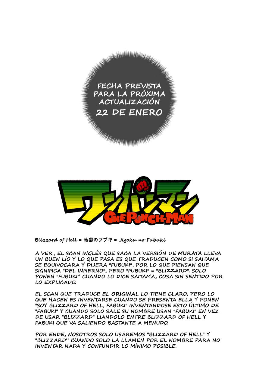 One Punch-Man Capitulo 59: Grupo de Blizzard página 19