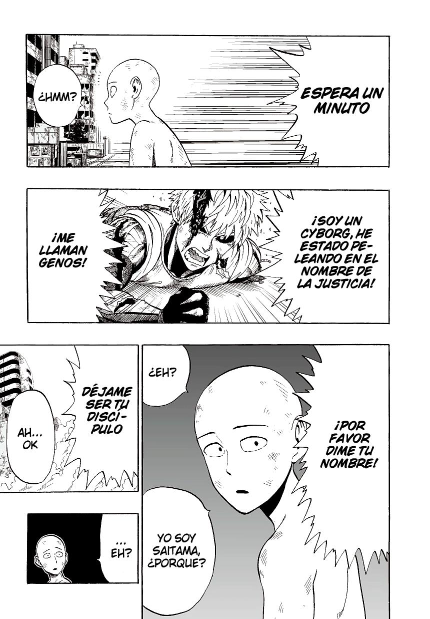 One Punch-Man Capitulo 6: Saitama página 26