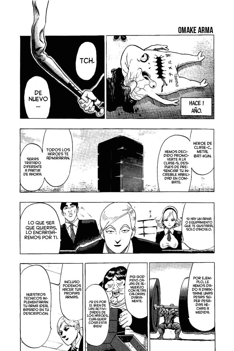 One Punch-Man Capitulo 68.5: Omake Metal Bat página 6
