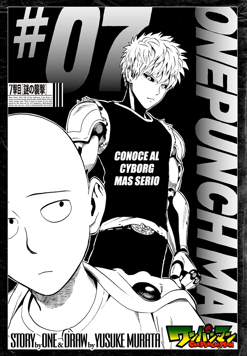 One Punch-Man Capitulo 7: Un Misterioso Ataque página 4