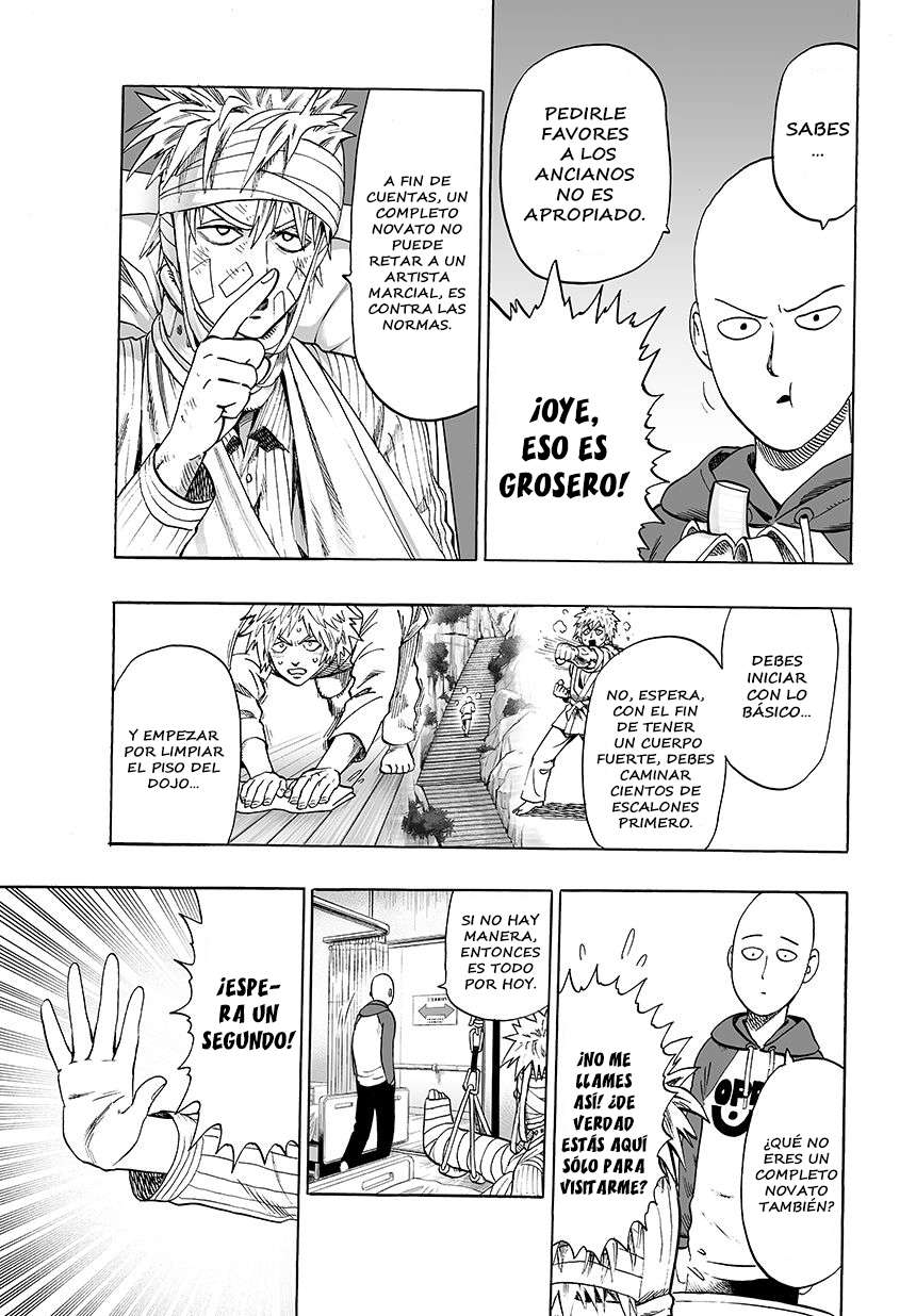 One Punch-Man Capitulo 71: Estoy aburrido de todos modos página 12