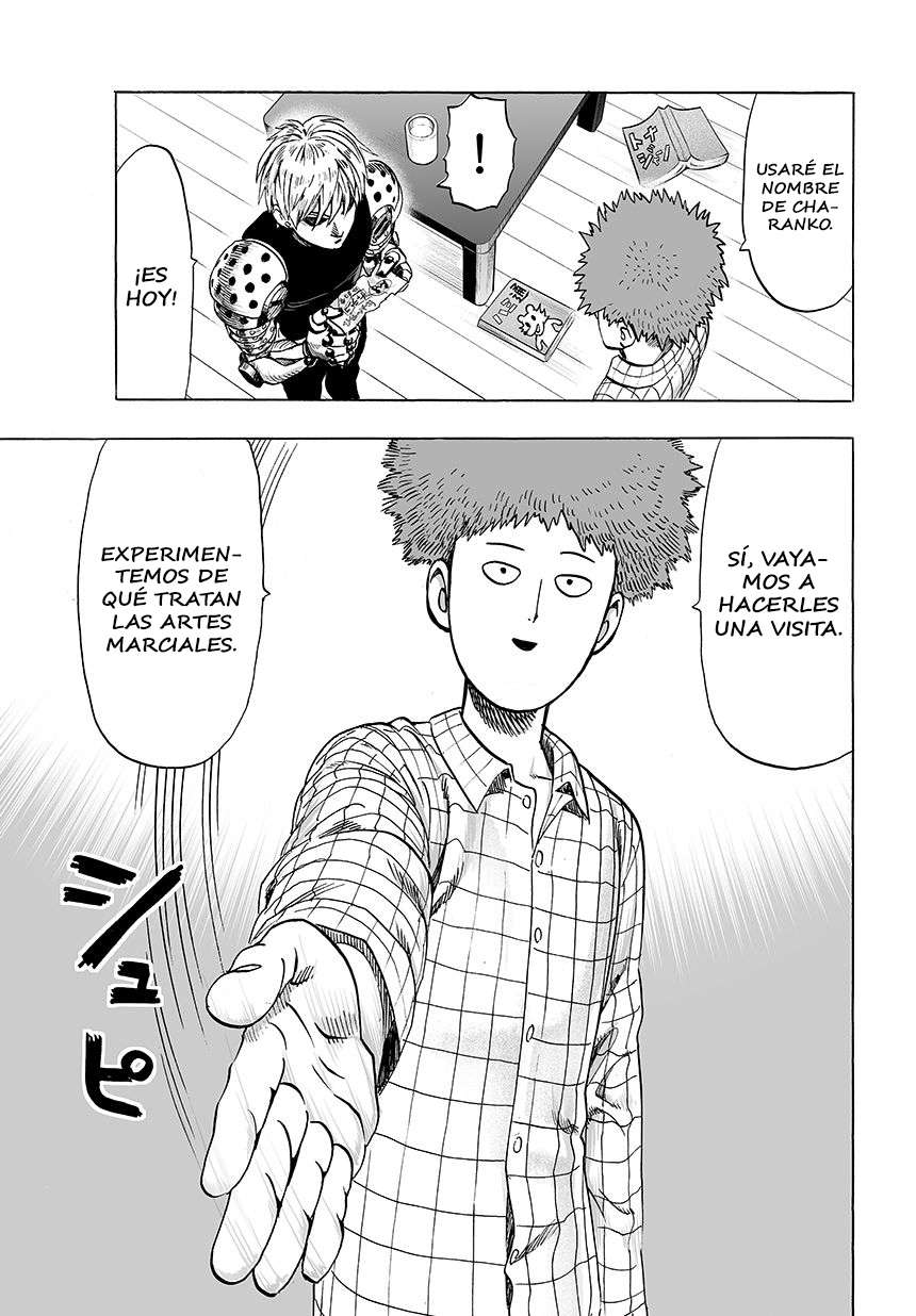 One Punch-Man Capitulo 74: Cubierta página 17