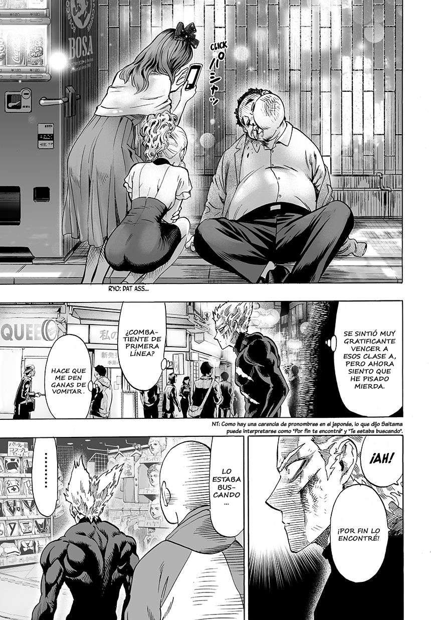 One Punch-Man Capitulo 74: Cubierta página 6