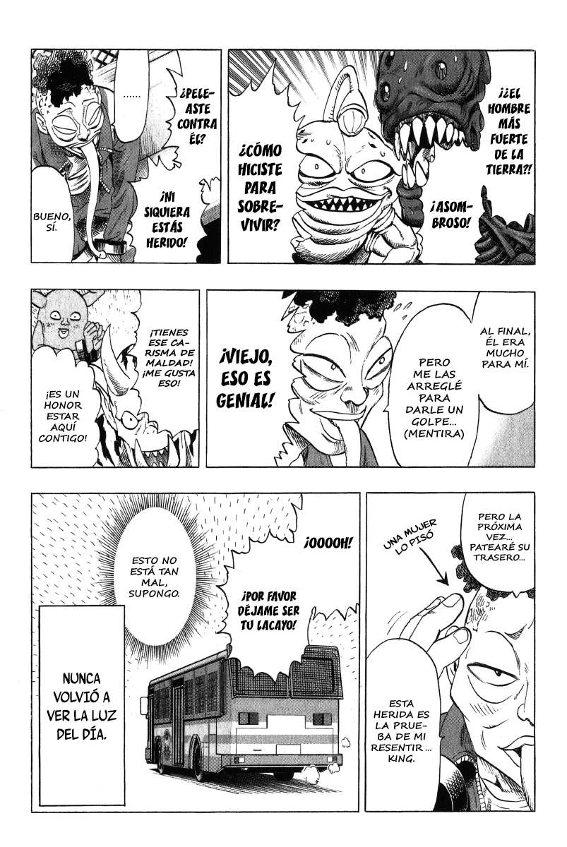 One Punch-Man Capitulo 77.01: Omake del vol. 8 página 4