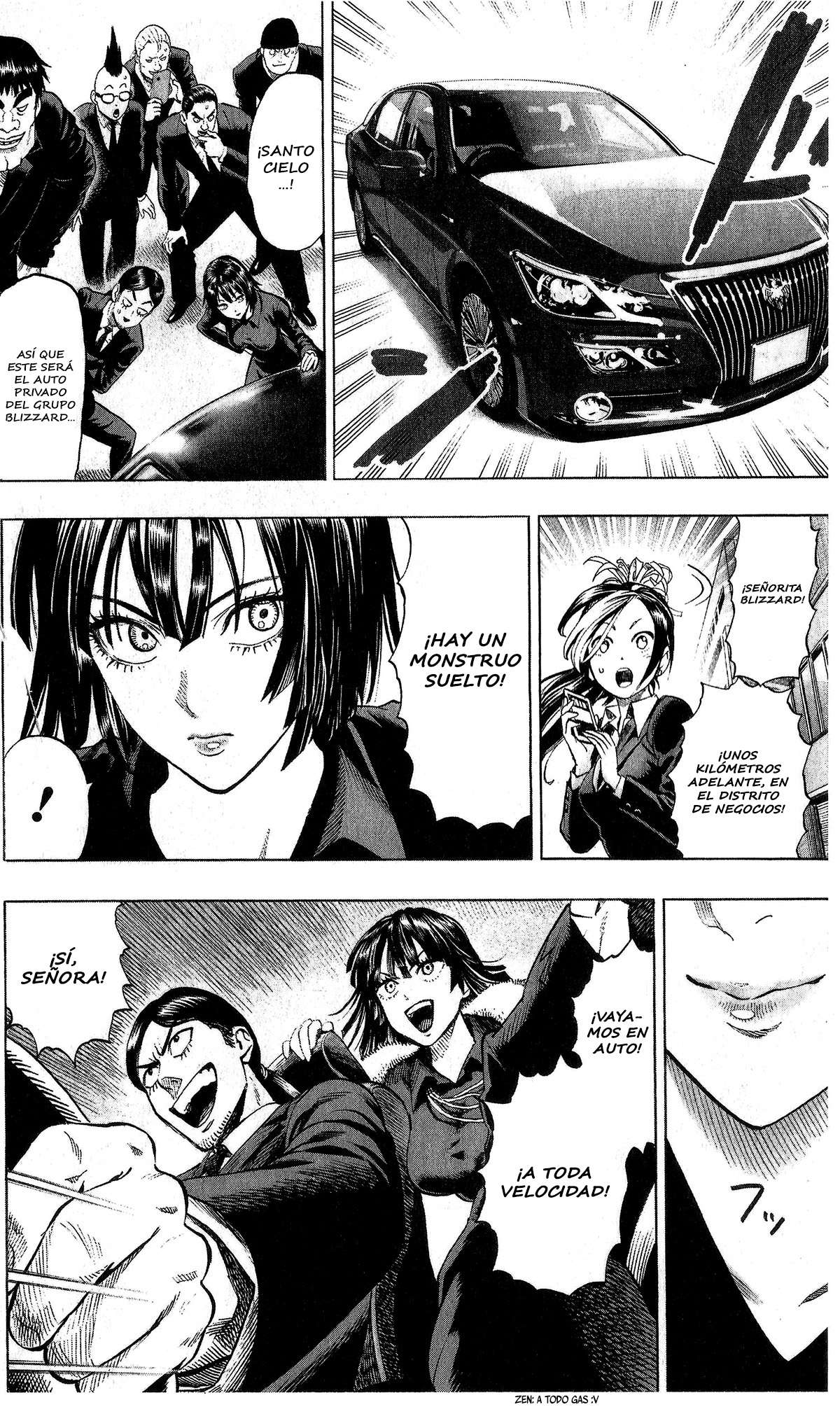 One Punch-Man Capitulo 77.02: La lucha del Grupo Blizzard (Omake vol. 9) página 7