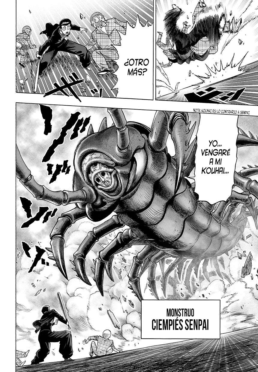One Punch-Man Capitulo 79: Ciempiés página 7
