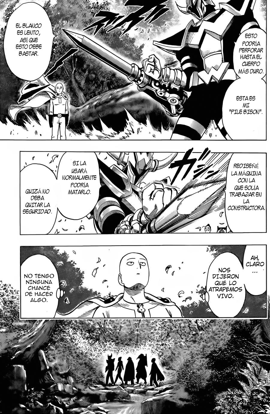 One Punch-Man Capitulo 93.5: Rangers página 13