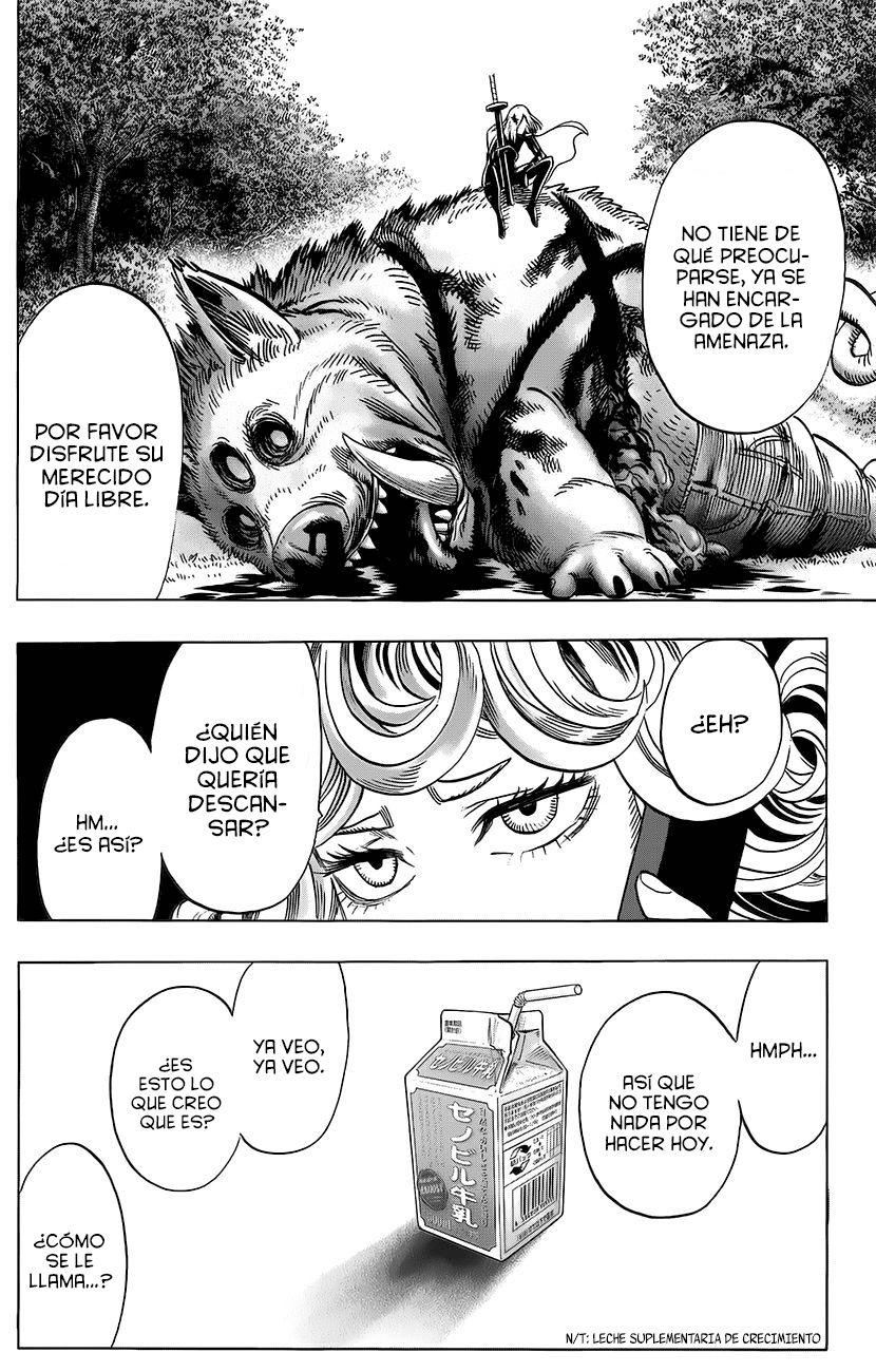 One Punch-Man Capitulo 93.6: Omake vol. 10: El día libre de Tatsumaki página 8