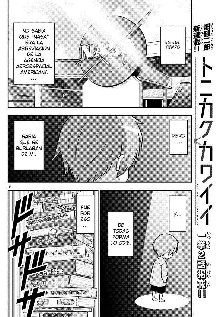 Tonikaku Kawaii Capitulo 1: La Luz de la luna es un mensaje de amor página 9