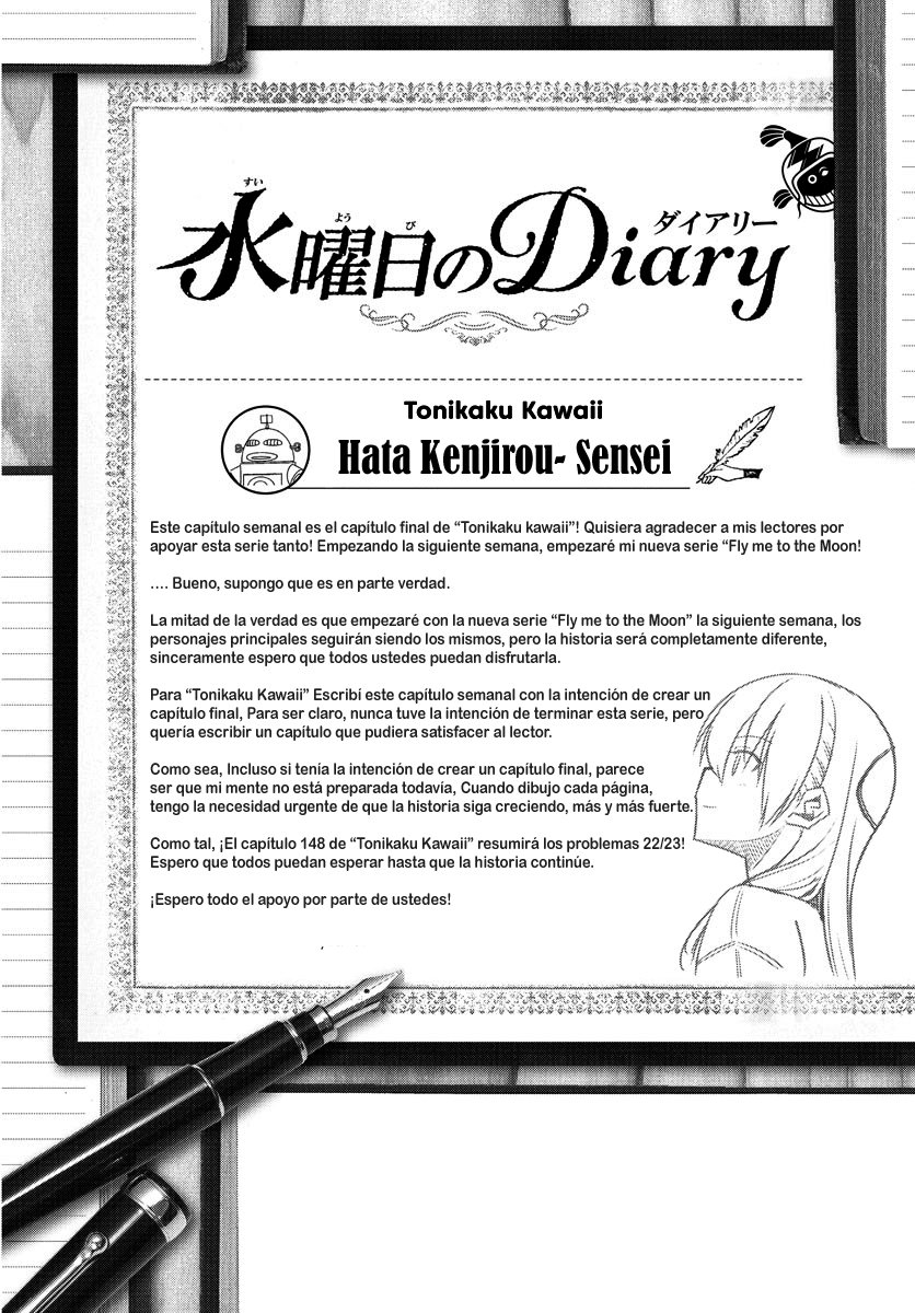Tonikaku Kawaii Capitulo 147: Recuerdos página 38
