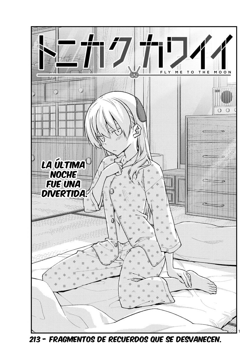 Tonikaku Kawaii Capitulo 213 página 3