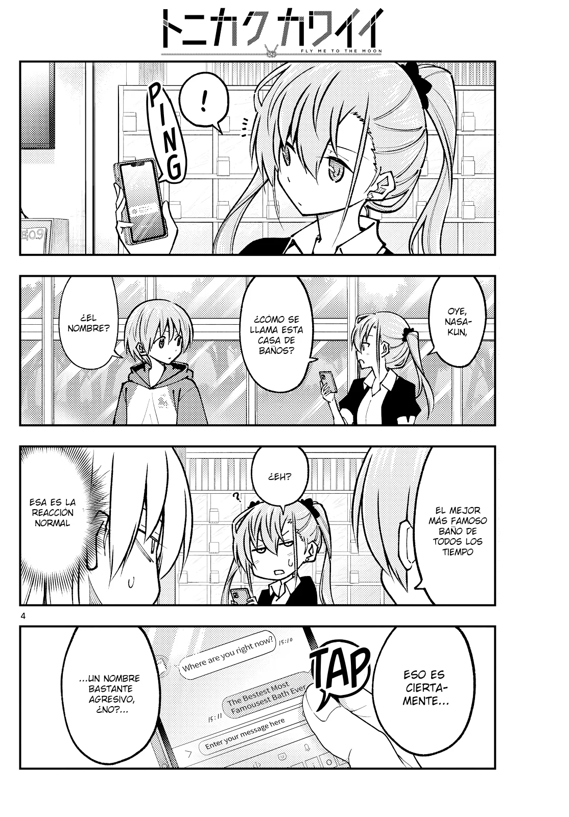 Tonikaku Kawaii Capitulo 242 página 6
