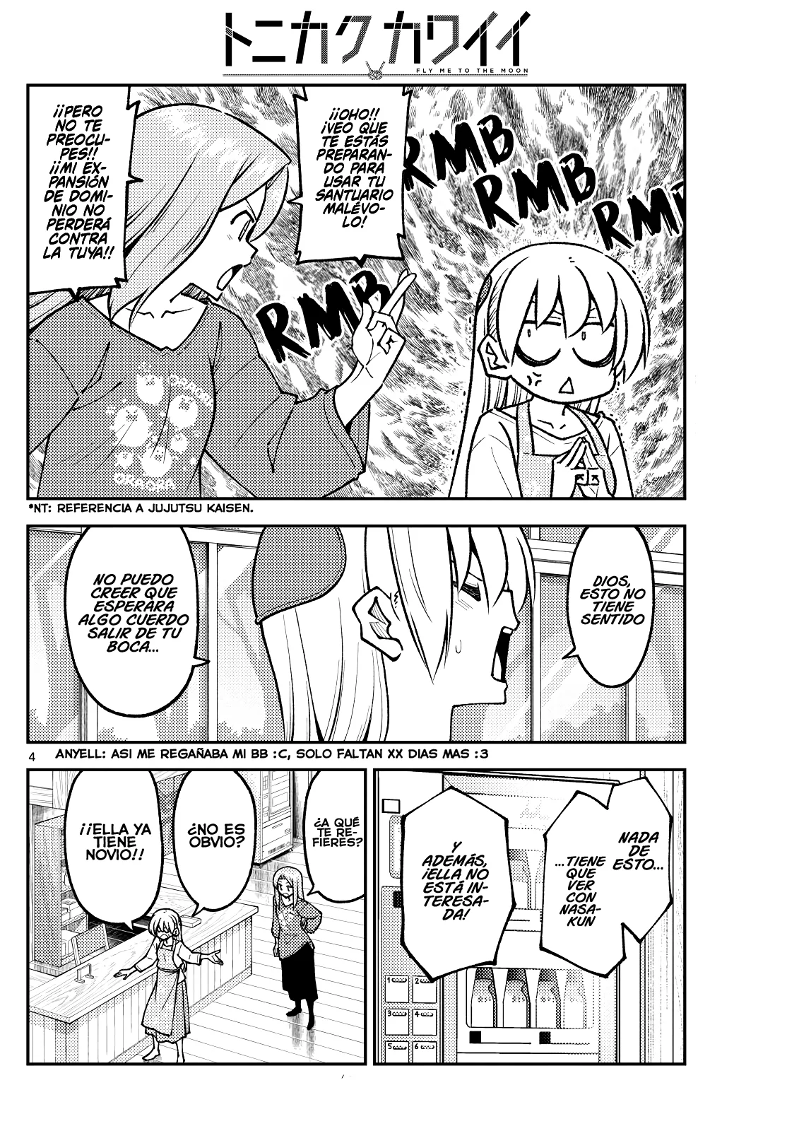 Tonikaku Kawaii Capitulo 244 página 5
