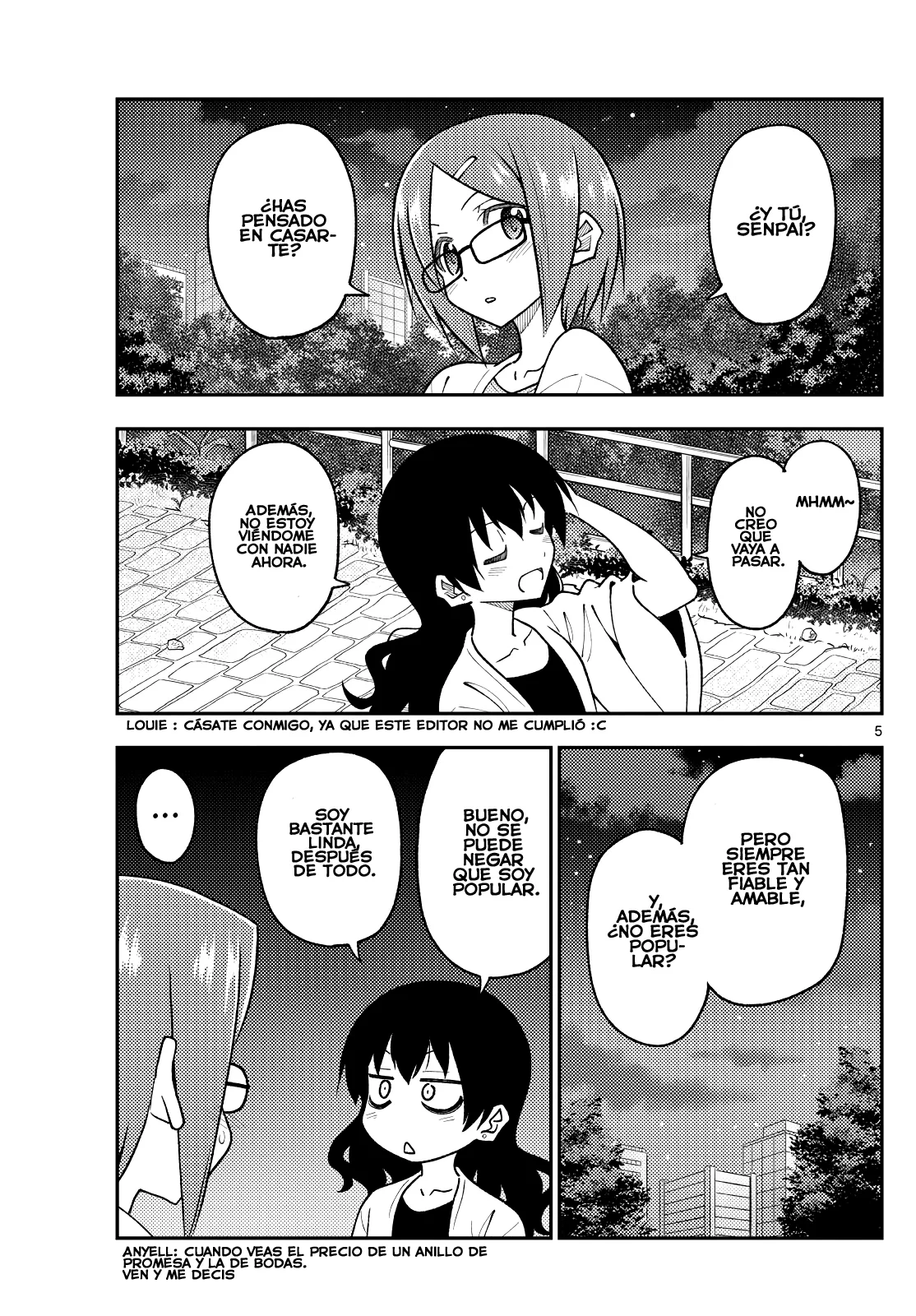 Tonikaku Kawaii Capitulo 245 página 6