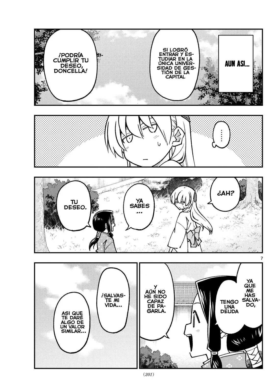 Tonikaku Kawaii Capitulo 250 página 9
