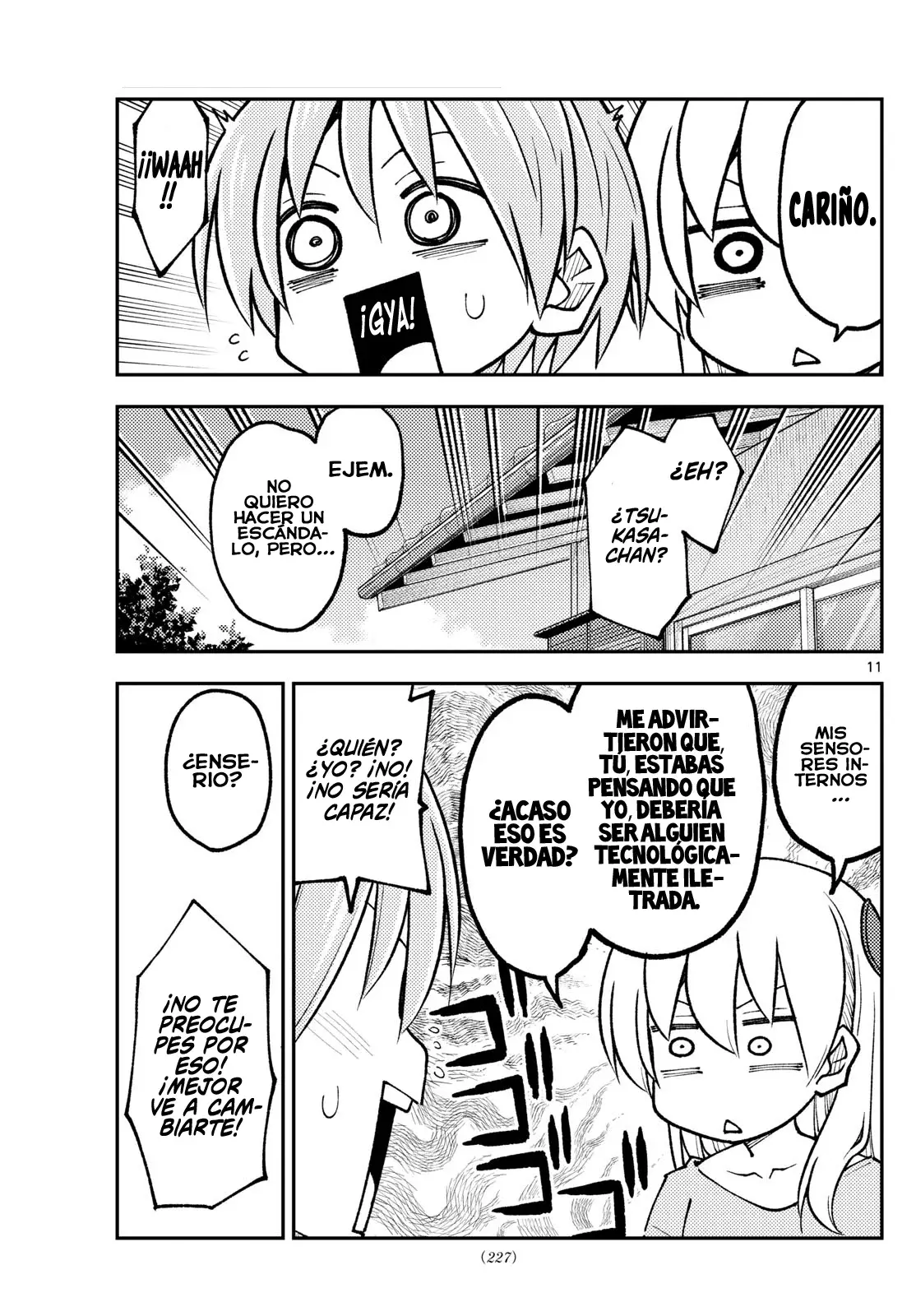 Tonikaku Kawaii Capitulo 256 página 13