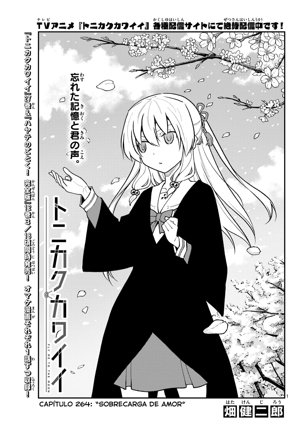 Tonikaku Kawaii Capitulo 264 página 3
