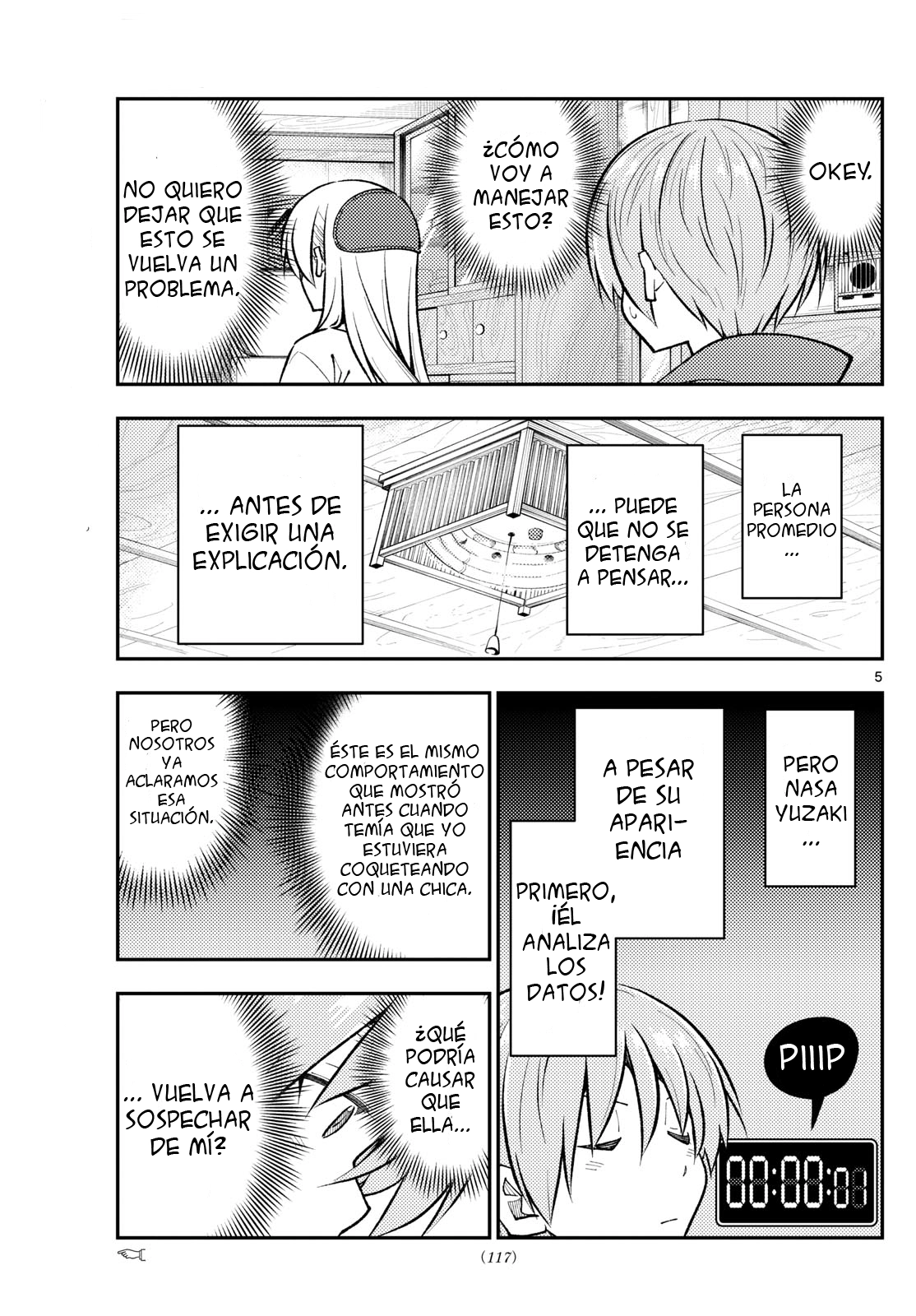 Tonikaku Kawaii Capitulo 266 página 8