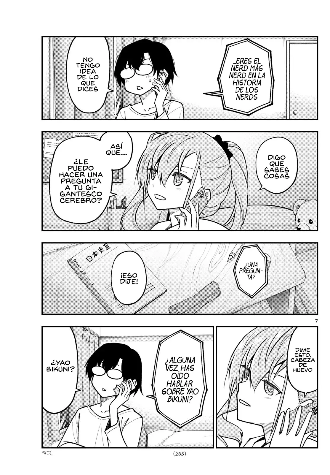 Tonikaku Kawaii Capitulo 271 página 8