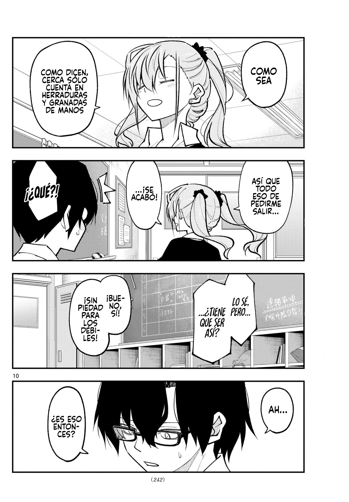 Tonikaku Kawaii Capitulo 273 página 10