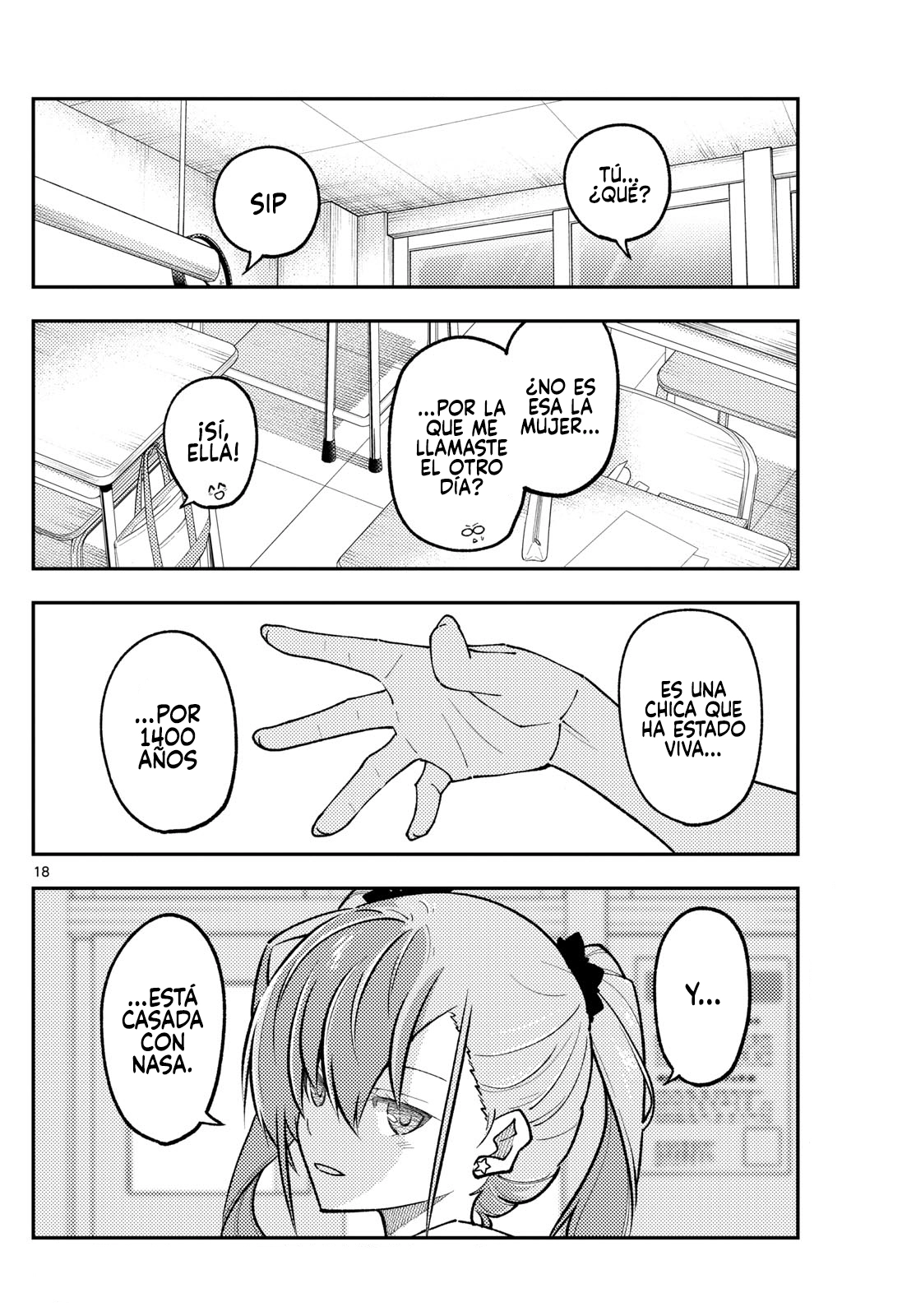 Tonikaku Kawaii Capitulo 273 página 18