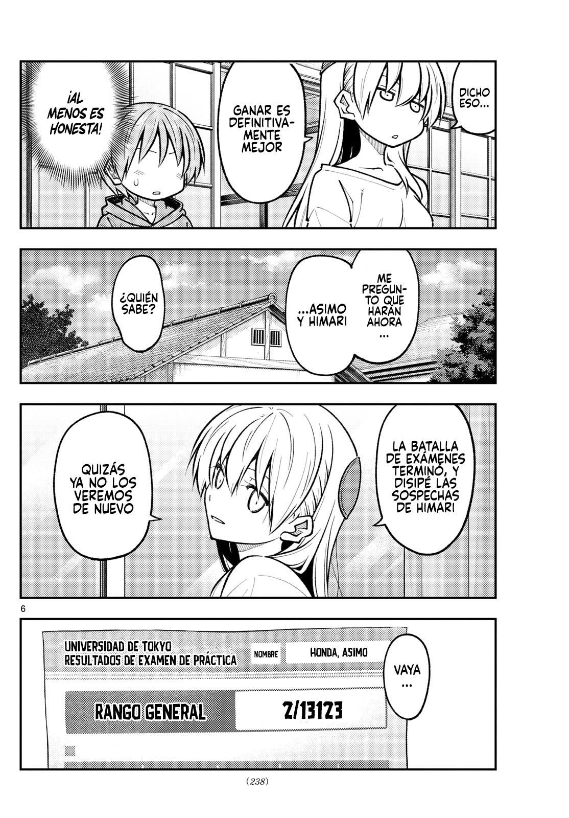 Tonikaku Kawaii Capitulo 273 página 6