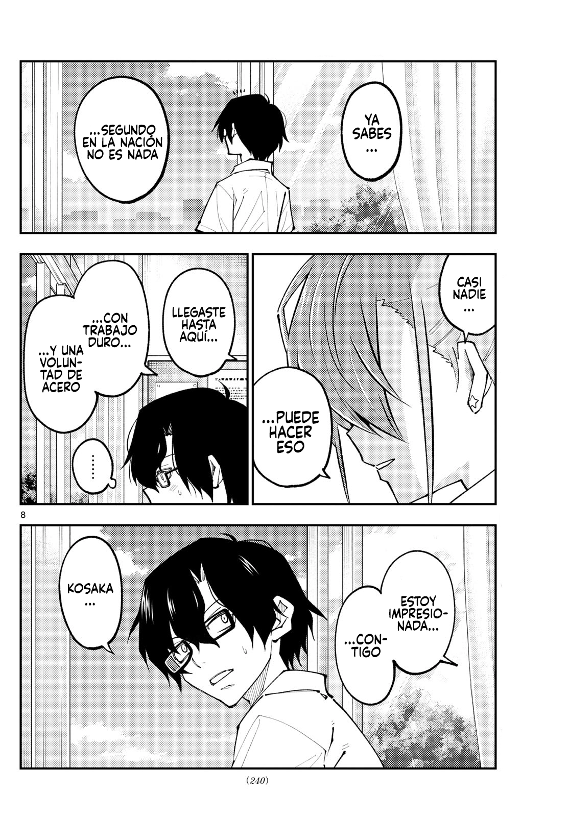 Tonikaku Kawaii Capitulo 273 página 8