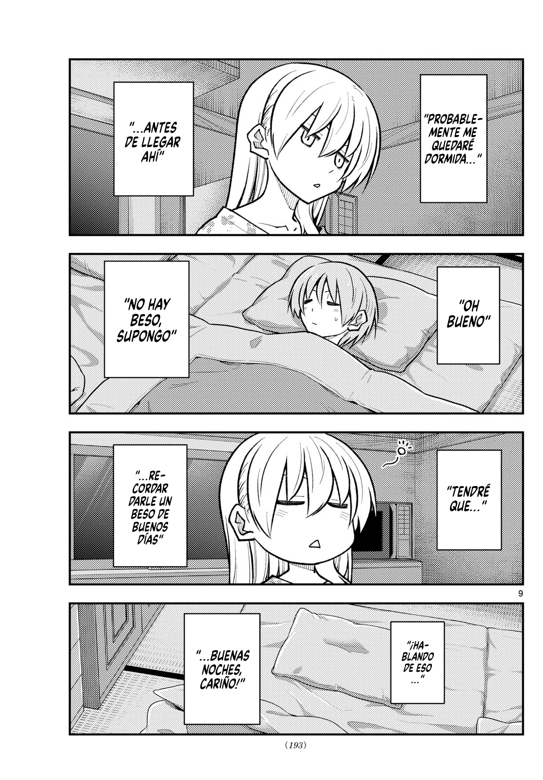 Tonikaku Kawaii Capitulo 274 página 9