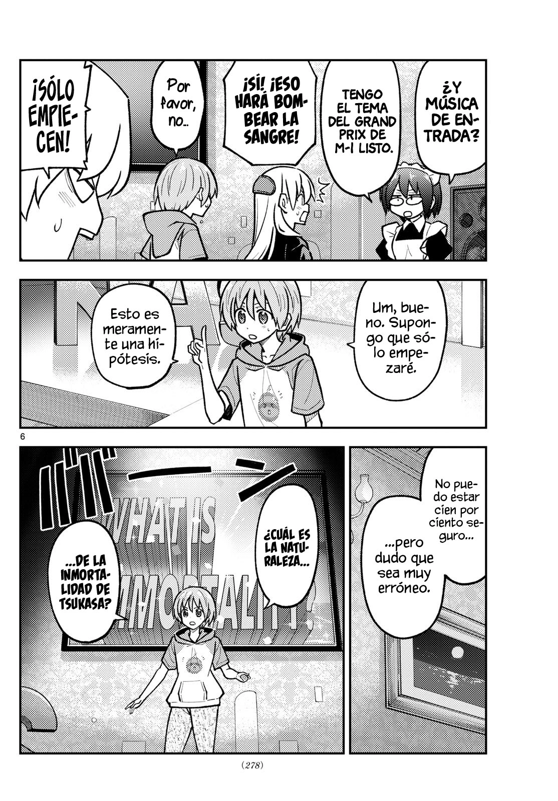 Tonikaku Kawaii Capitulo 276.1 página 8