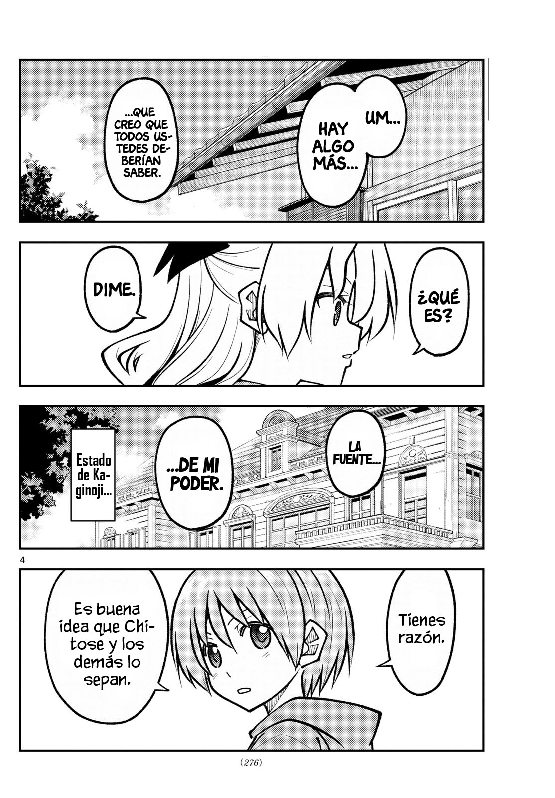 Tonikaku Kawaii Capitulo 276 página 5