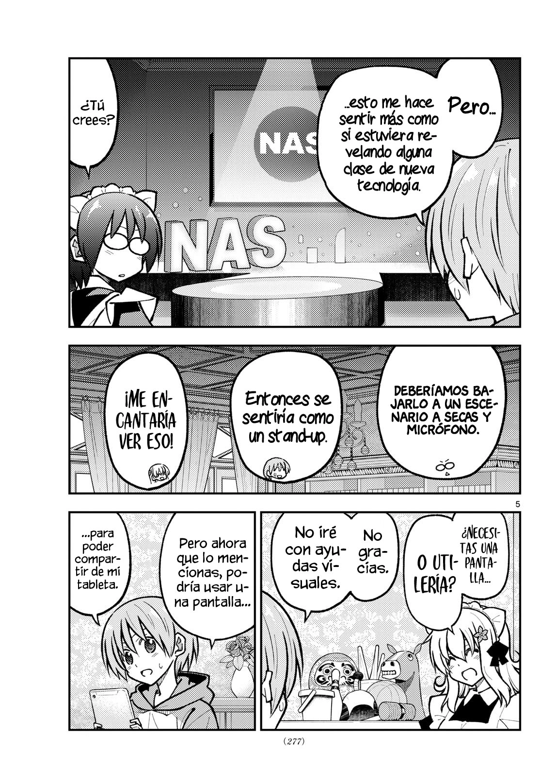 Tonikaku Kawaii Capitulo 276 página 6