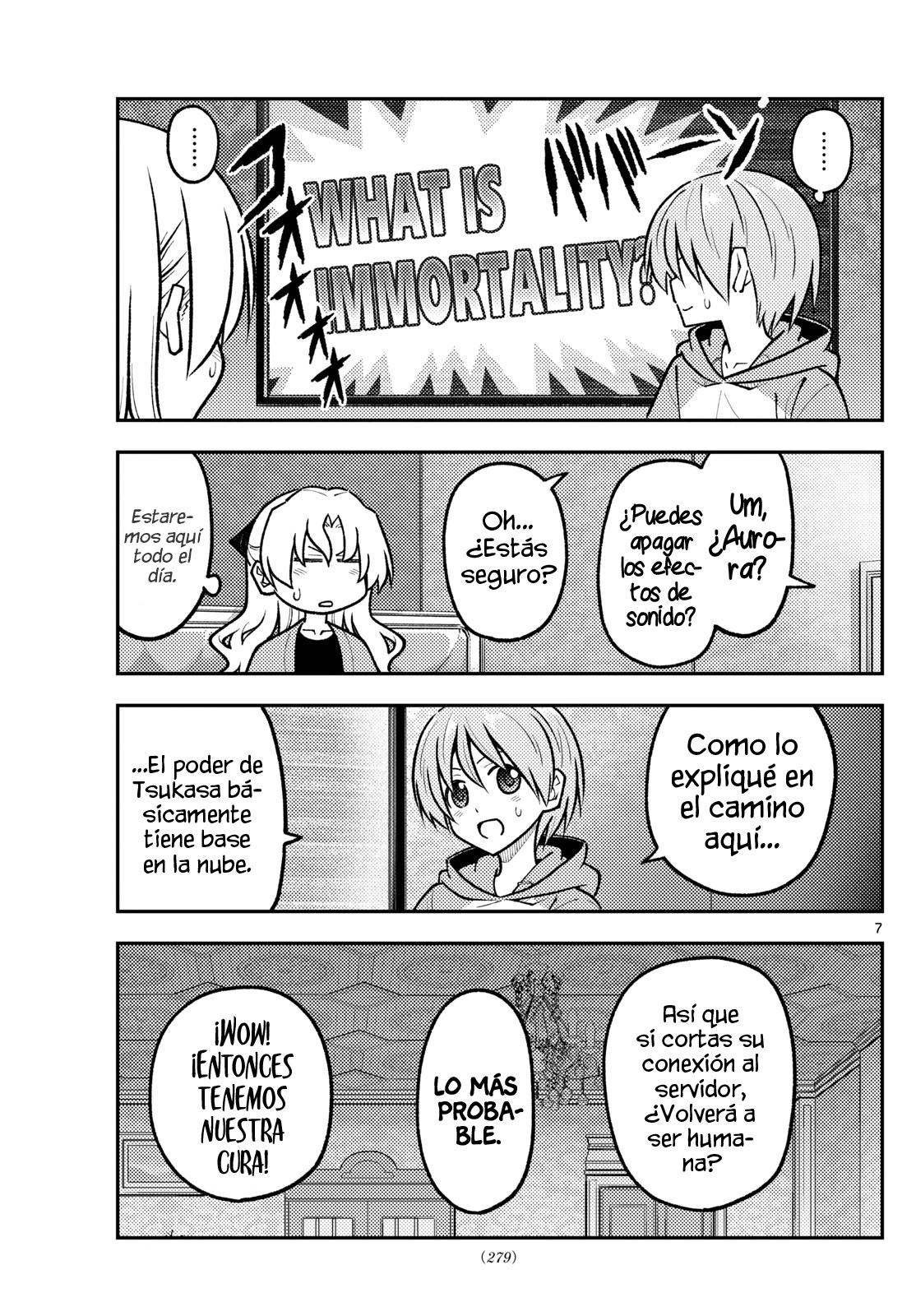 Tonikaku Kawaii Capitulo 276 página 8