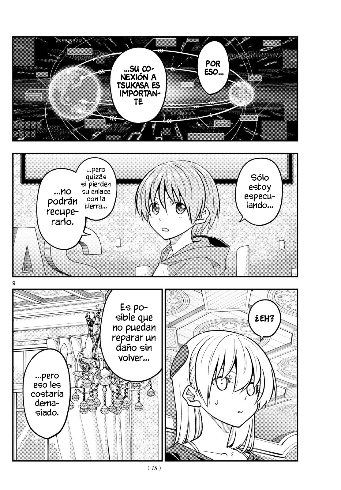 Tonikaku Kawaii Capitulo 277.1 página 9