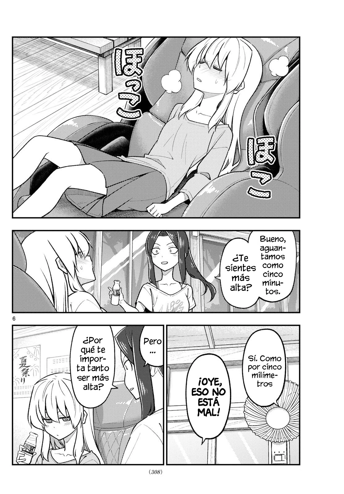 Tonikaku Kawaii Capitulo 278 página 7