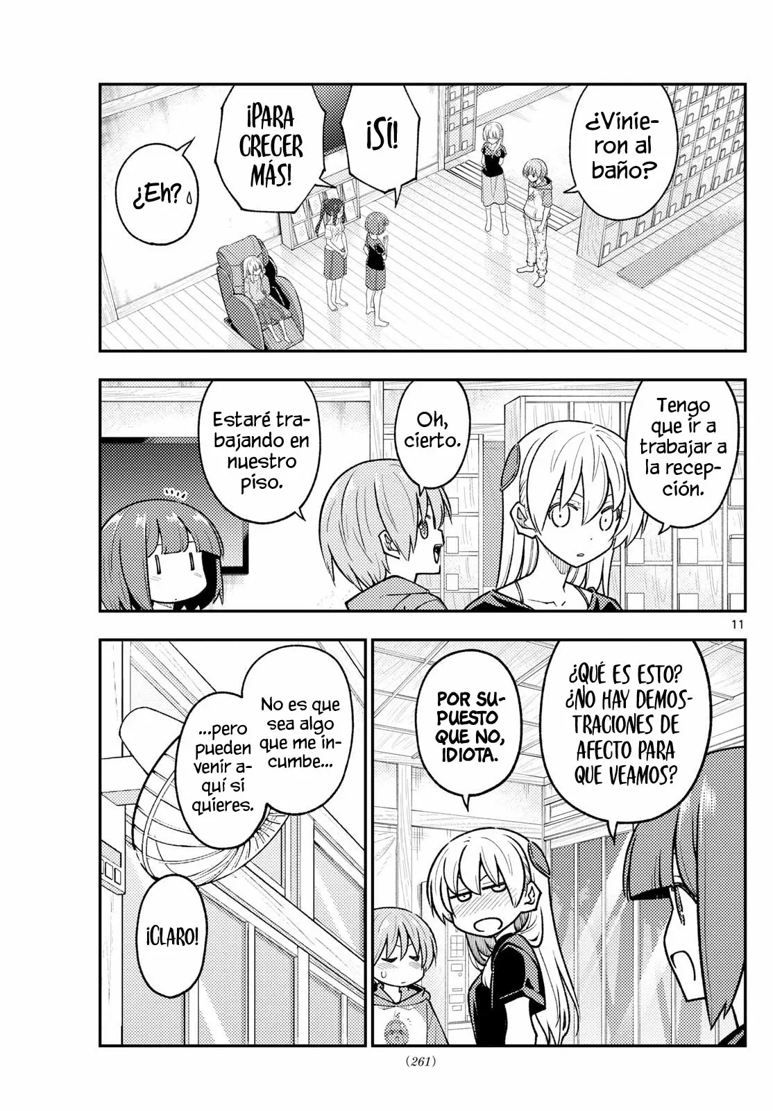 Tonikaku Kawaii Capitulo 279 página 13