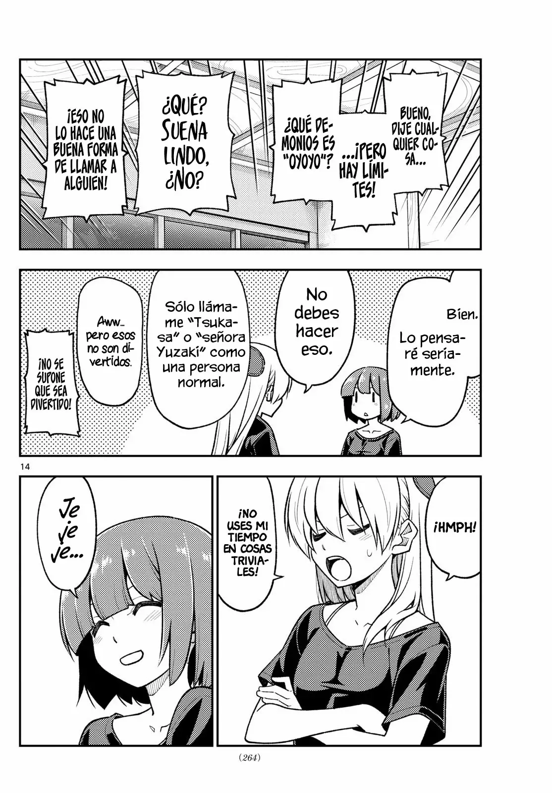 Tonikaku Kawaii Capitulo 279 página 16