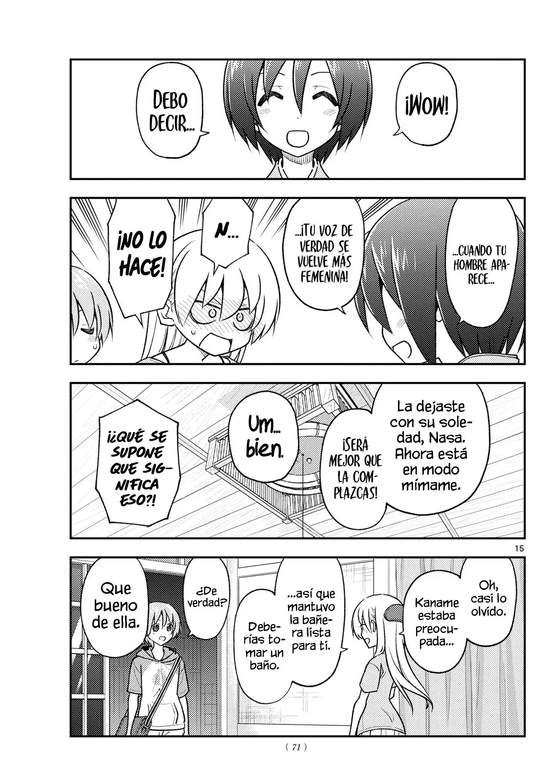 Tonikaku Kawaii Capitulo 282 página 17