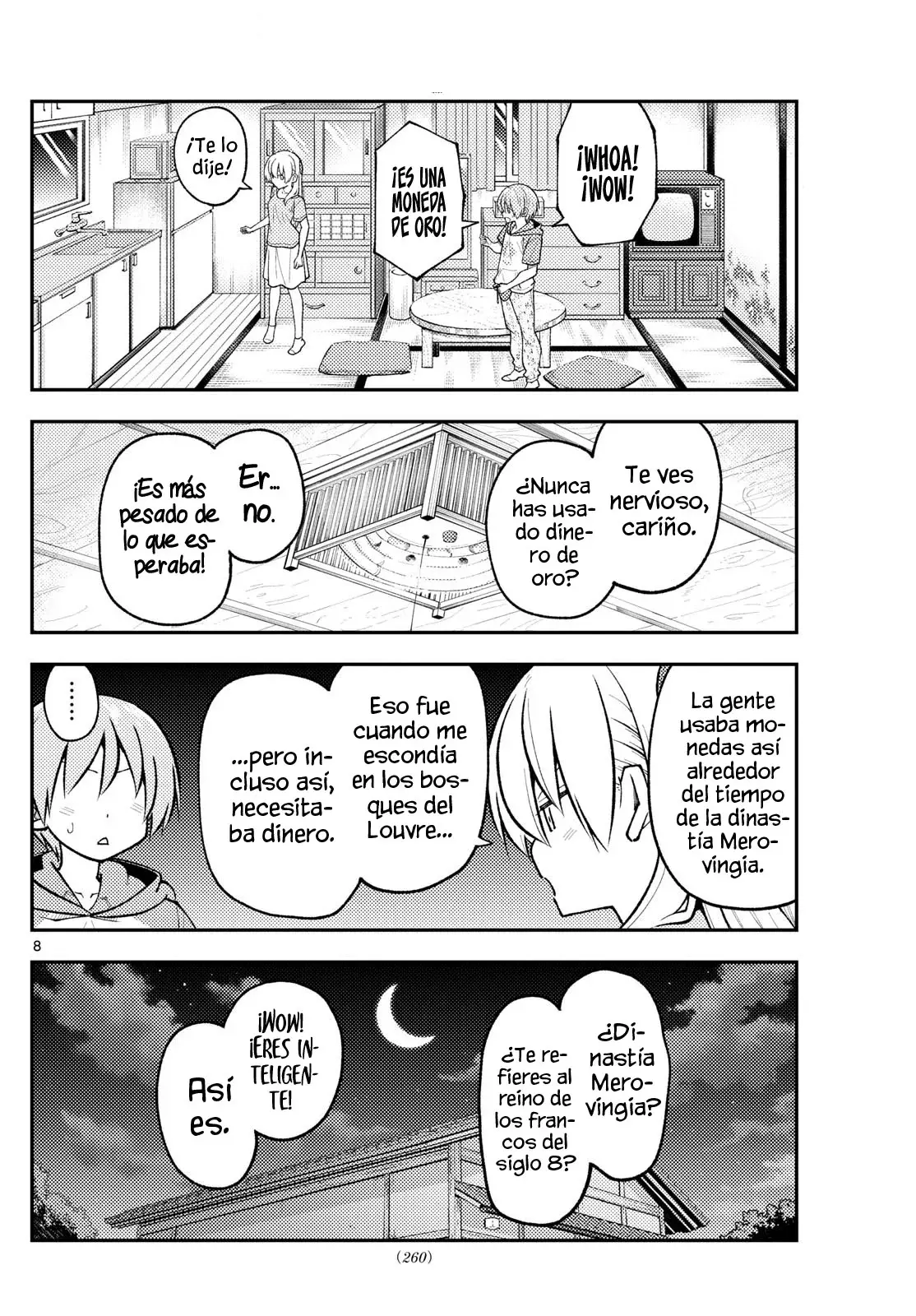 Tonikaku Kawaii Capitulo 283 página 10