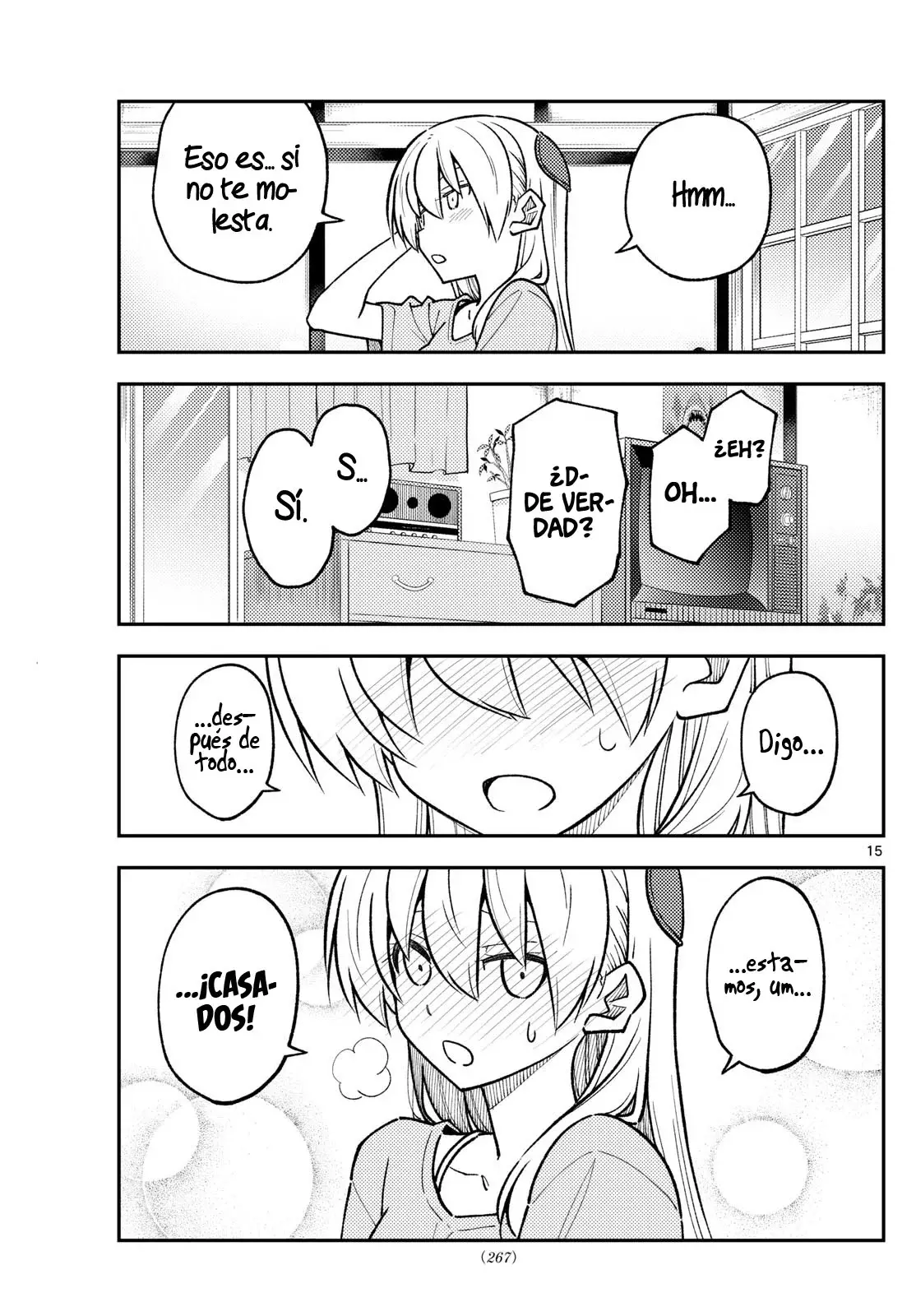 Tonikaku Kawaii Capitulo 283 página 17