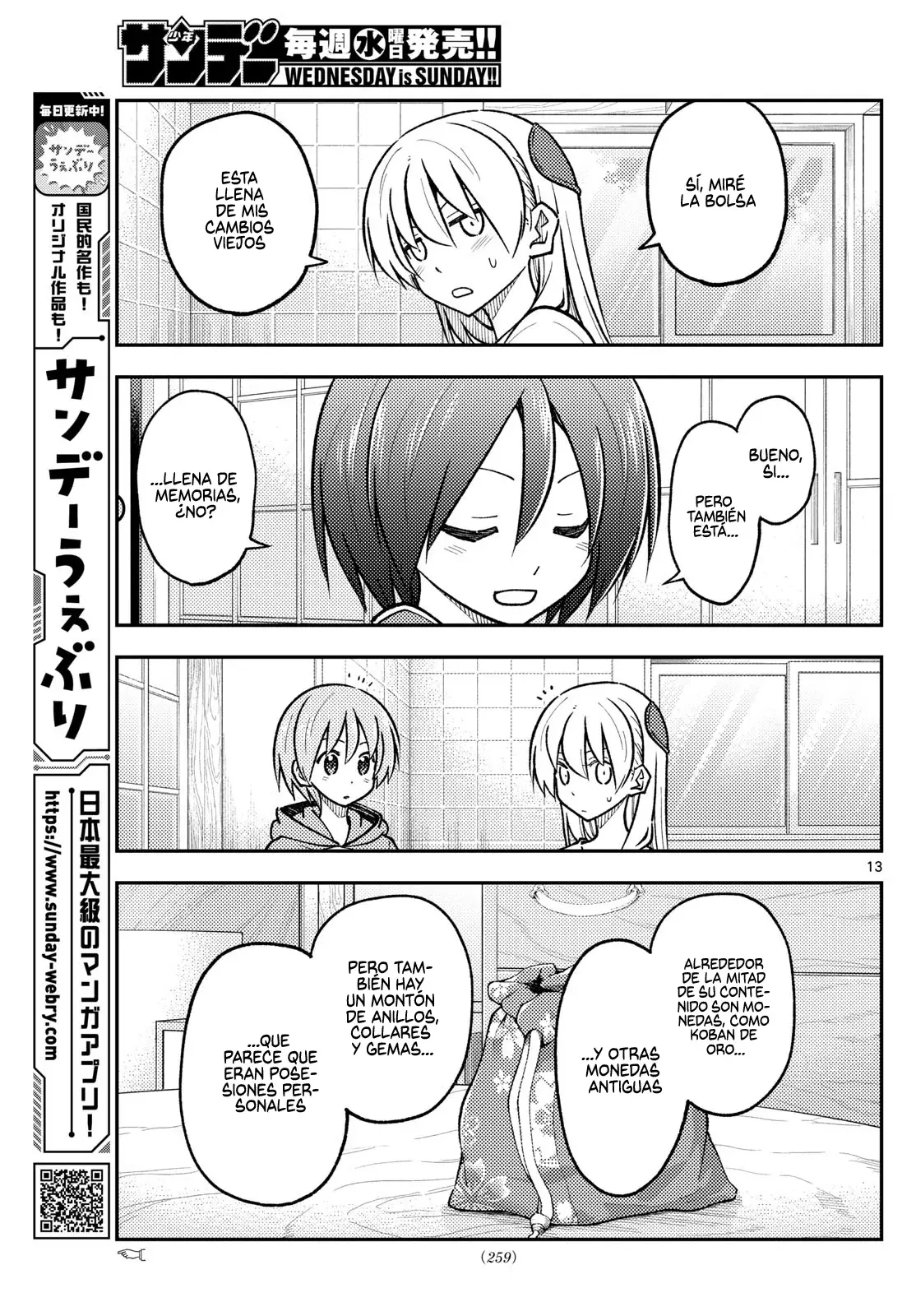Tonikaku Kawaii Capitulo 286 página 15