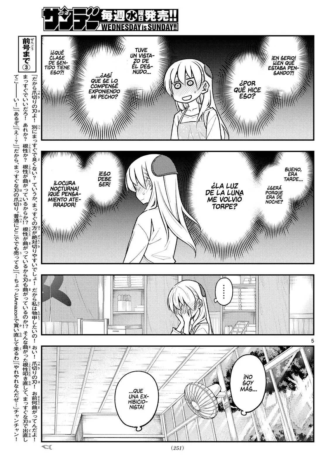 Tonikaku Kawaii Capitulo 286 página 7