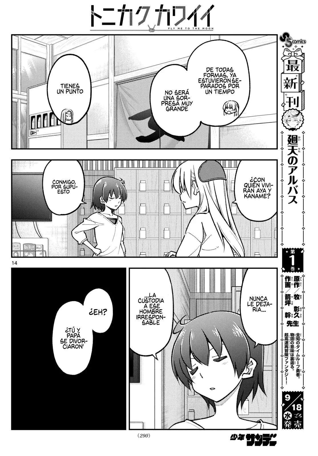Tonikaku Kawaii Capitulo 287 página 16