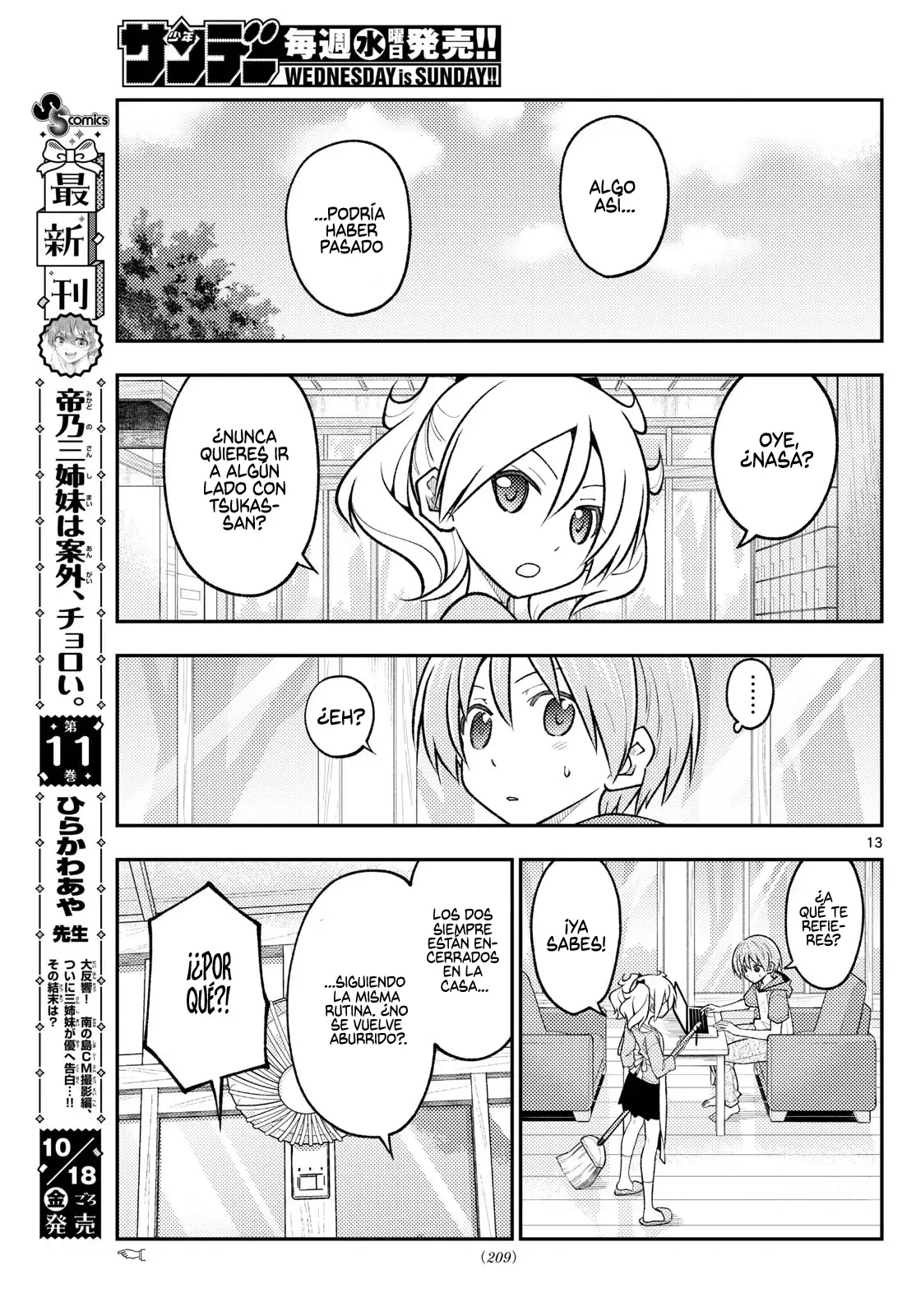Tonikaku Kawaii Capitulo 289 página 15