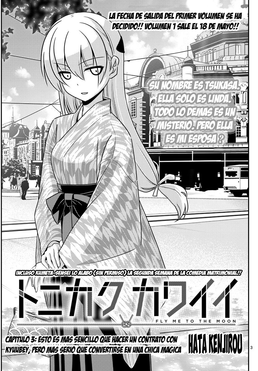 Tonikaku Kawaii Capitulo 3: Mas facil que un contrato con kyuubei, mas serio que convertirse en chica magica... página 4