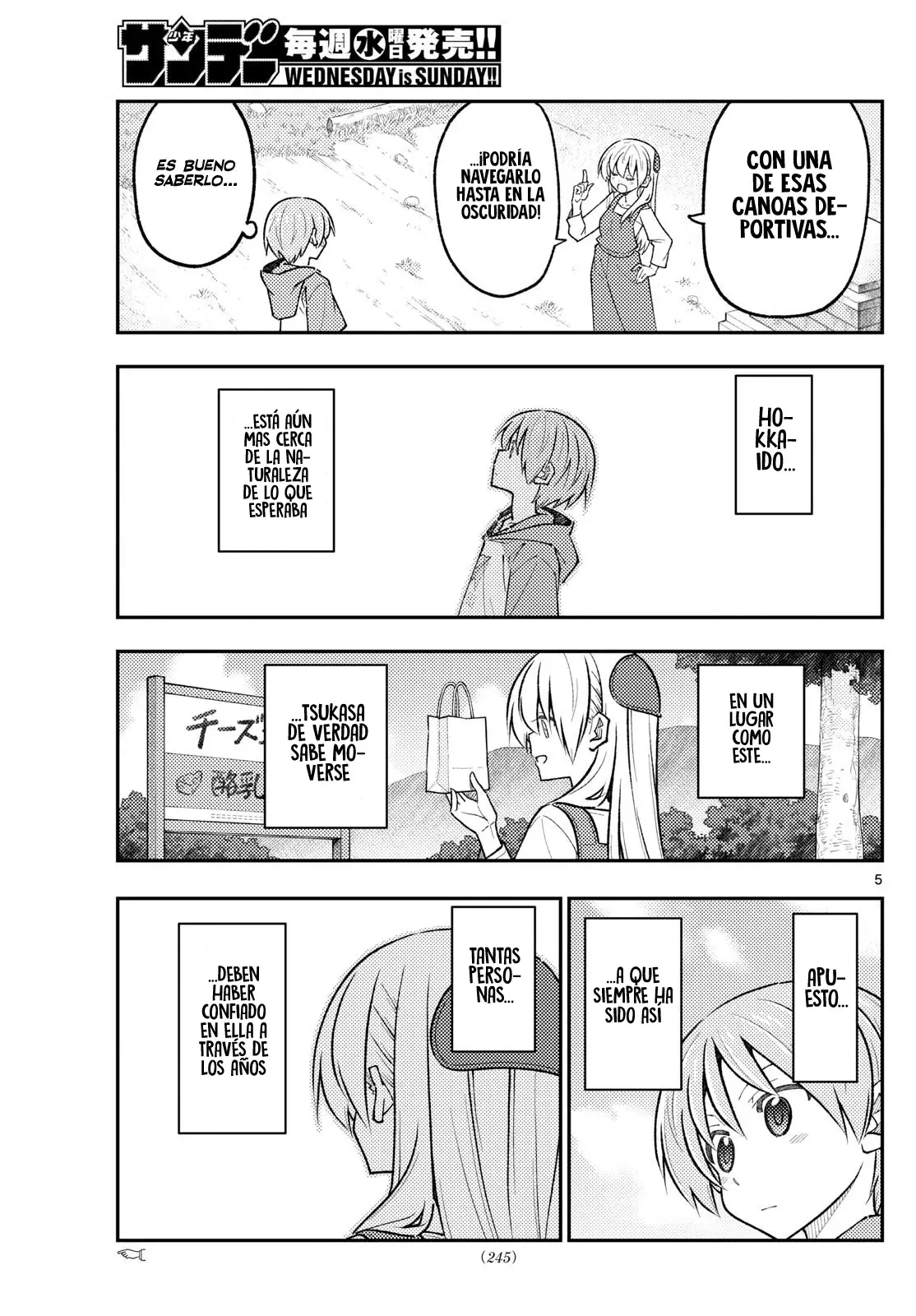 Tonikaku Kawaii Capitulo 303 página 7